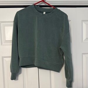 Lululemon Perfectly Oversized Crop Softstreme Crew